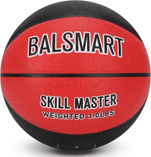 3 LBS/2.2 LBS Weighted Basketball 29.5"/28.5" for Training Outdoor Indoor - Skill Master Heavy Training Basketball for Improving Ball Handling Passing and Rebounding