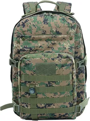 41L Military Tactical Backpack For Men Camping Hiking Trekking Daypack Rucksack Bag MOLLE 3 Day Assault Pack (Jungle Digital)