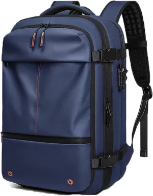 Aeropack Backpack, Aeropack Vacuum Compression Backpack, 2025 60l Expandable Backpack with Vacuum Compression (Blue 1.0, Bag)