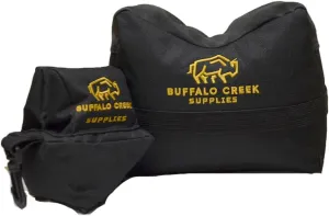 All Weather Durable Front and Rear Shooting Rest Bags, Rifle Rest Sand Bag for Bench Rest Shooting, Hunting, Target & Competitive Sports Shooting-Unfilled