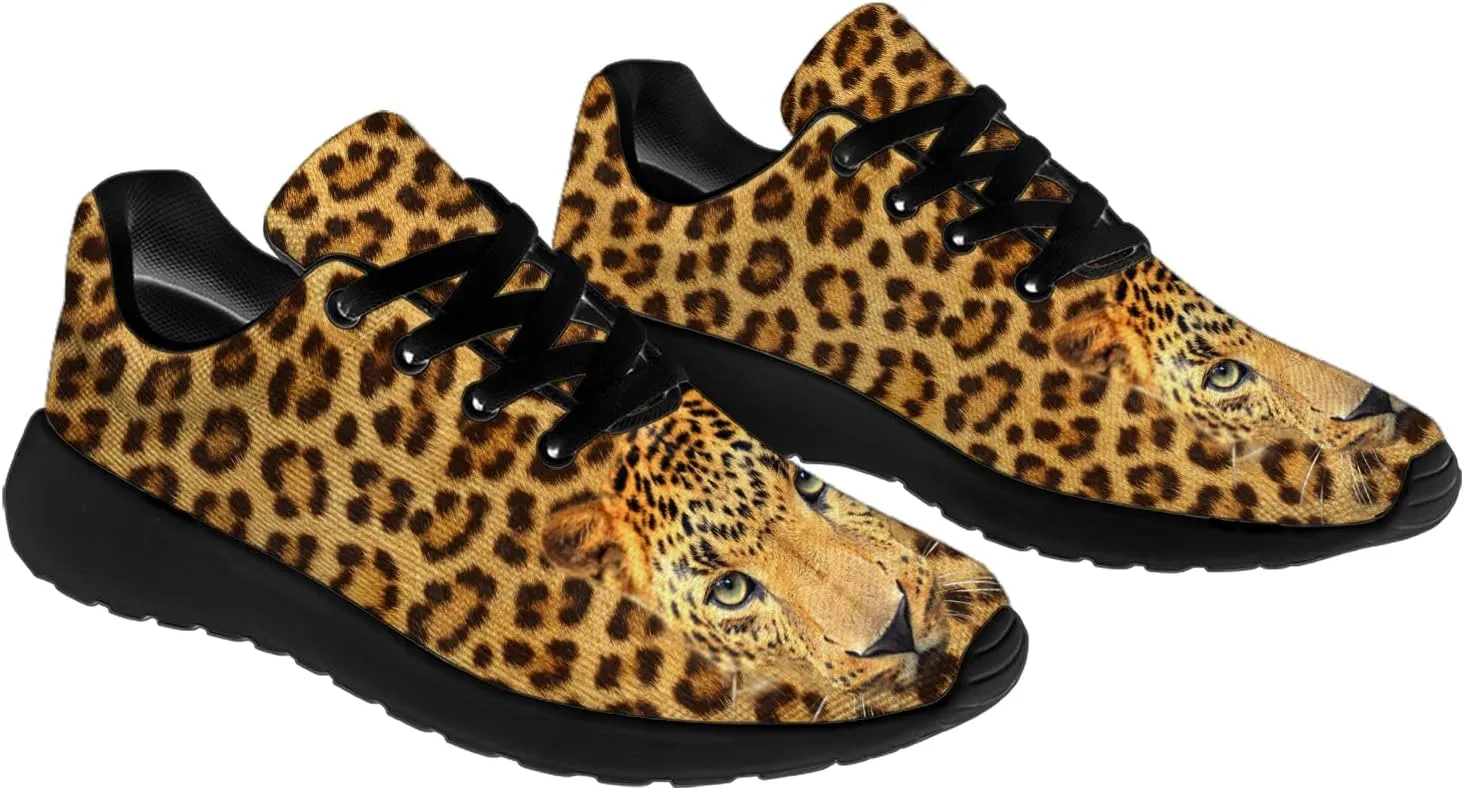 Animal Skin Printed Walking Shoes Lightweight Personalized 3D Print Running Tennis Sneakers Gifts for Men Women