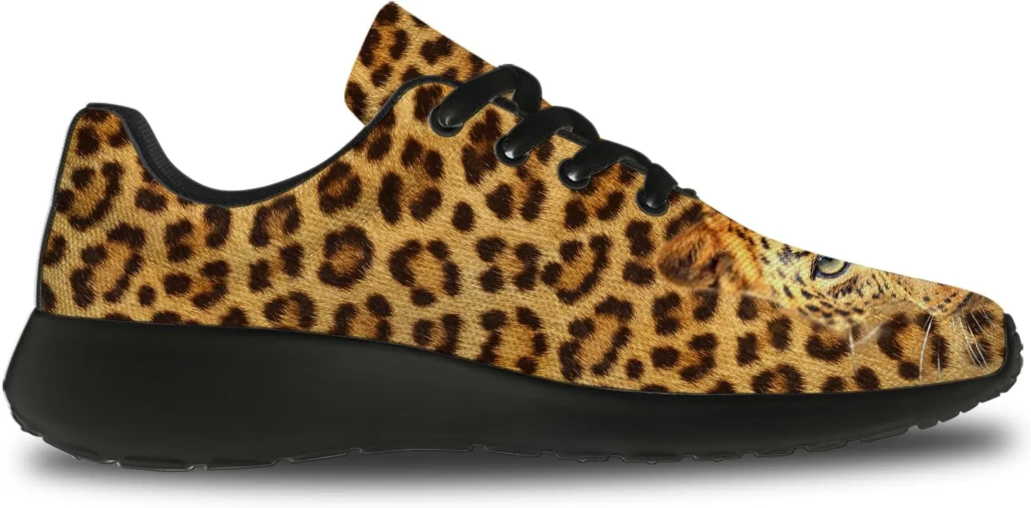 Animal Skin Printed Walking Shoes Lightweight Personalized 3D Print Running Tennis Sneakers Gifts for Men Women