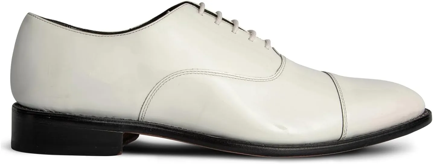 Anthony Veer Clinton Cap-Toe Oxford Dress Shoes for Men | Full-Grain Leather Upper | Goodyear Welt Construction | Ortholite Cushion Comfort | Recraftable Leather Outsole