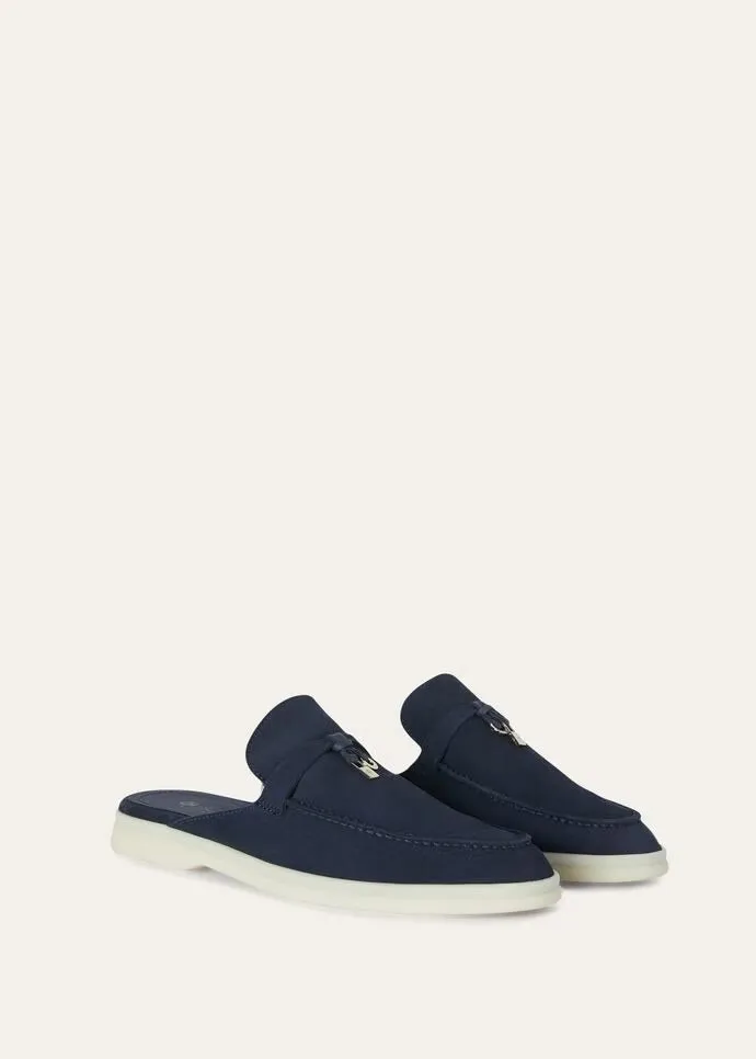 Argo Blue Melange Babouche Charms Walk Loafers