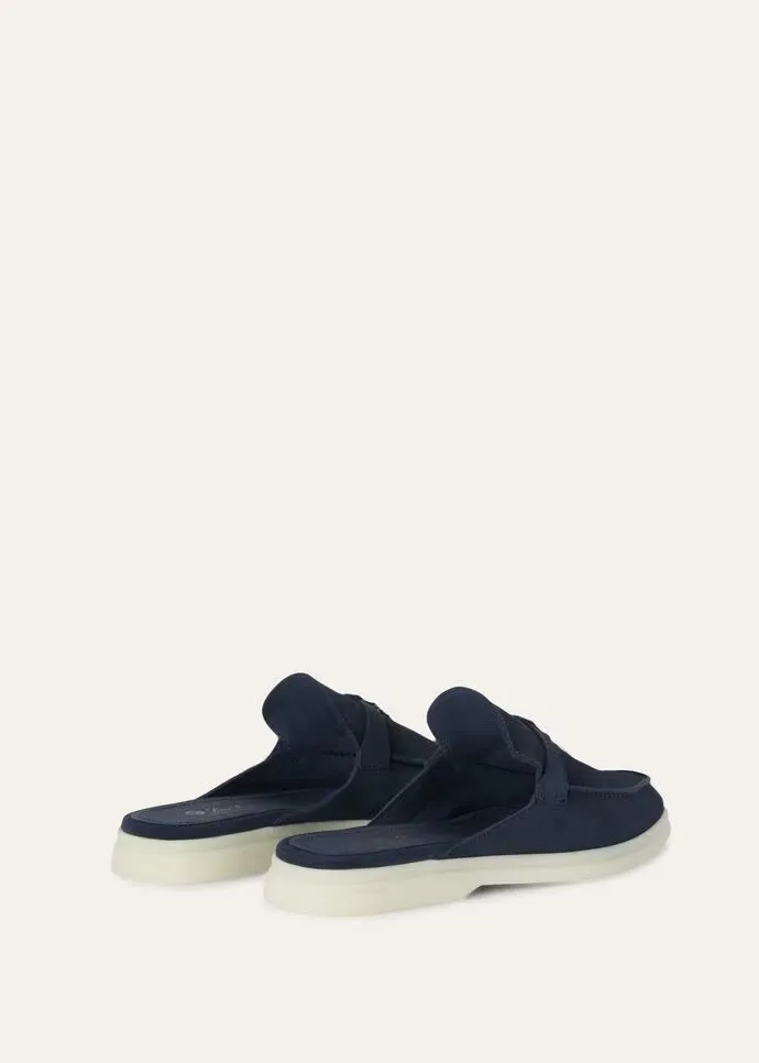 Argo Blue Melange Babouche Charms Walk Loafers
