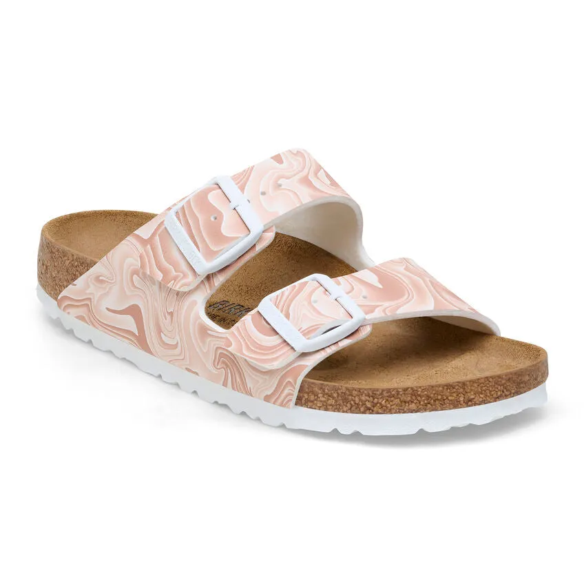 Arizona BS Marbletwirl New Beige Birkenstocks