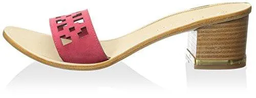 Avery Sandal Poppy Suede 65 M Us