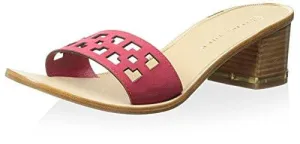 Avery Sandal Poppy Suede 65 M Us