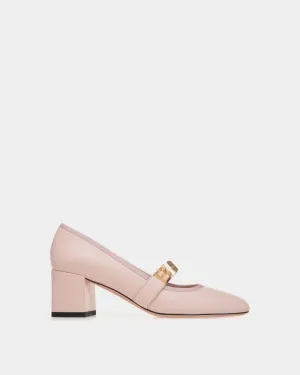 Bally Spell Pump In Pink Leather