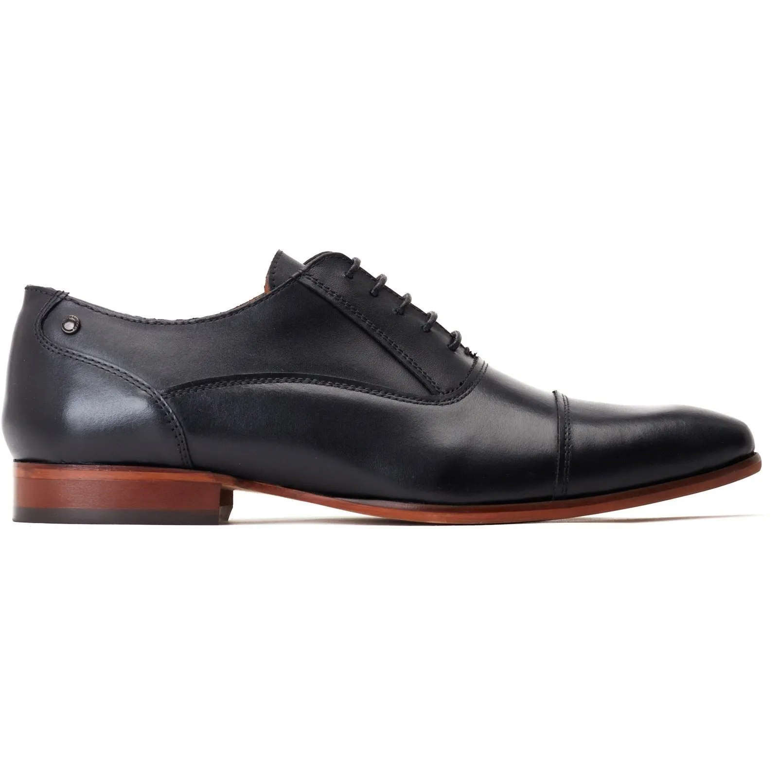 Base London Men's Angelo Derby in Black