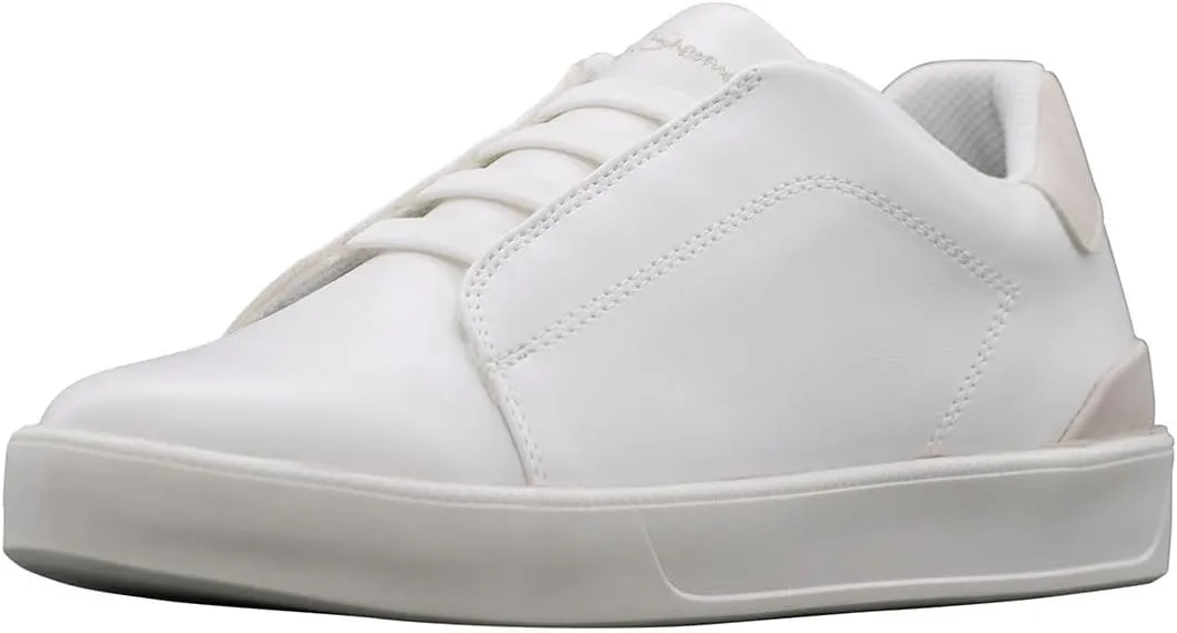 Ben Sherman Mens Hammond Slip On Sneakers Shoes Casual - White