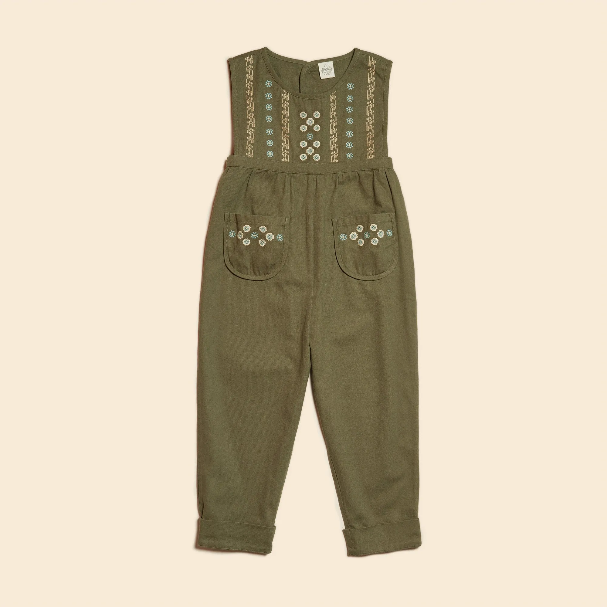 'Bibi' Jumpsuit - Forest