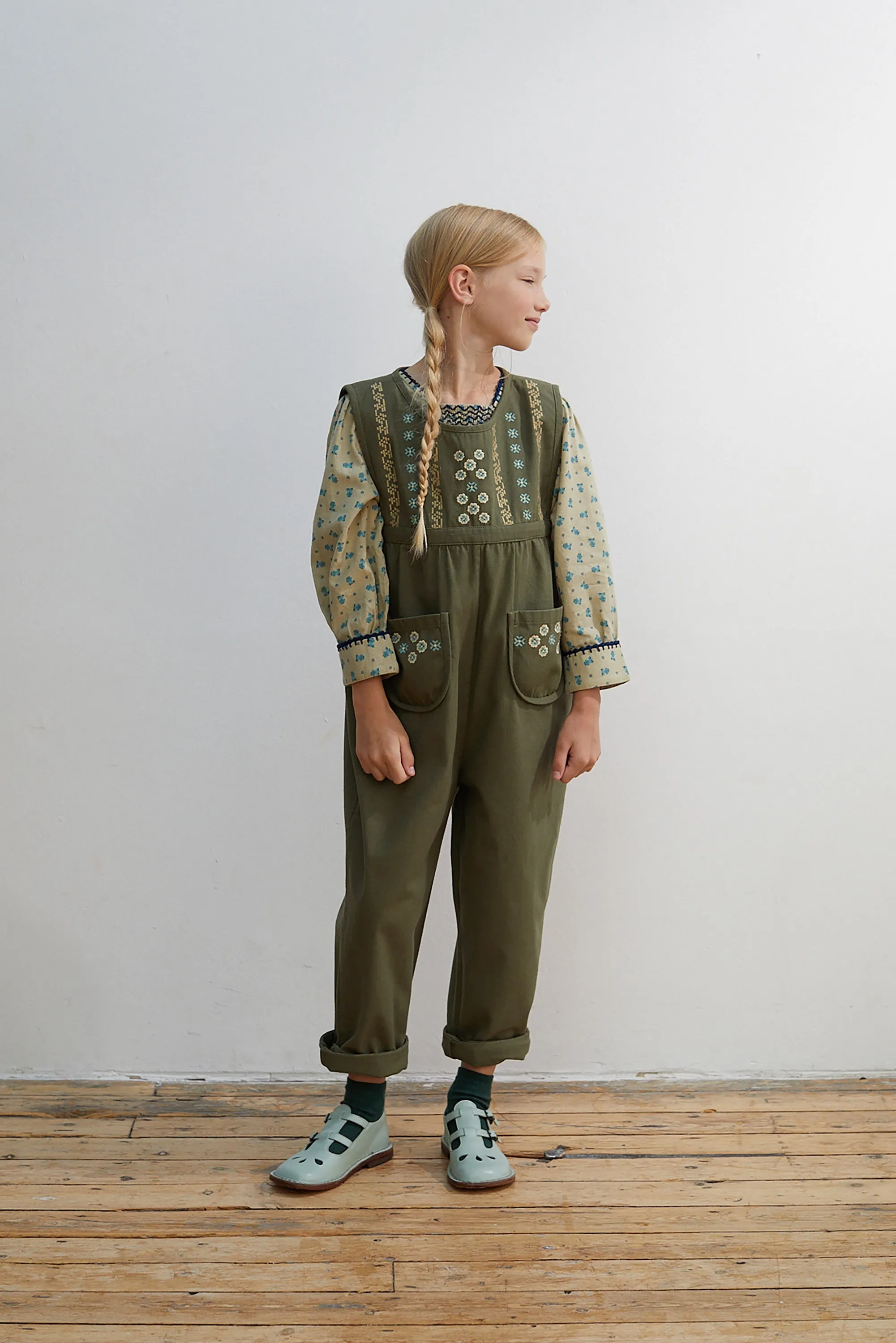 'Bibi' Jumpsuit - Forest