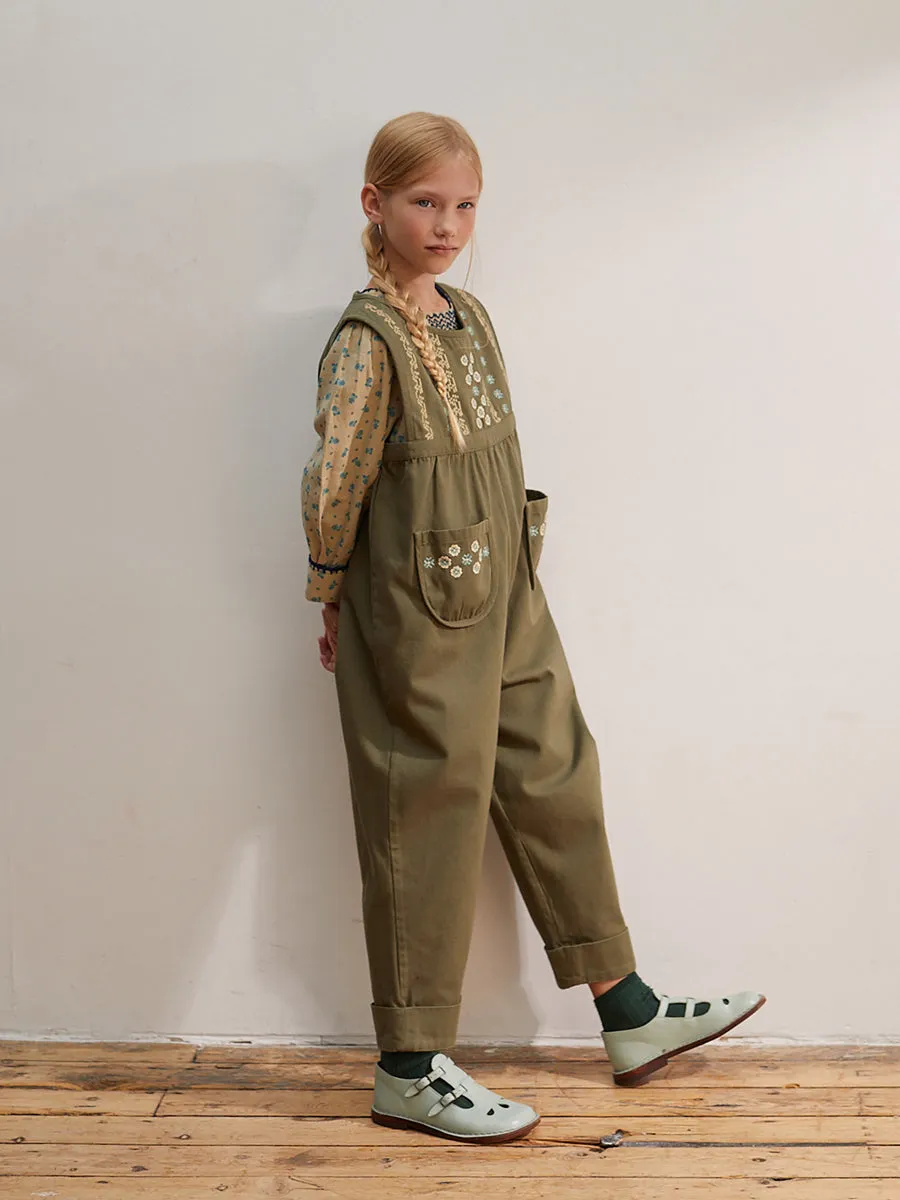 'Bibi' Jumpsuit - Forest