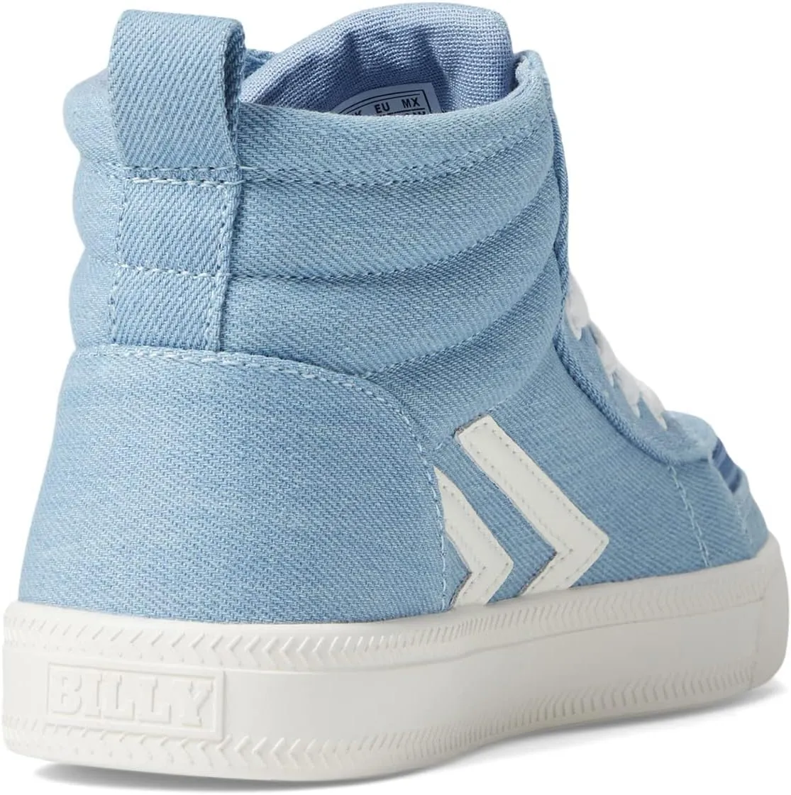 BILLY Footwear Kids Unisex CS High-Top Sneakers with Canvas Upper, Little/Big Kid