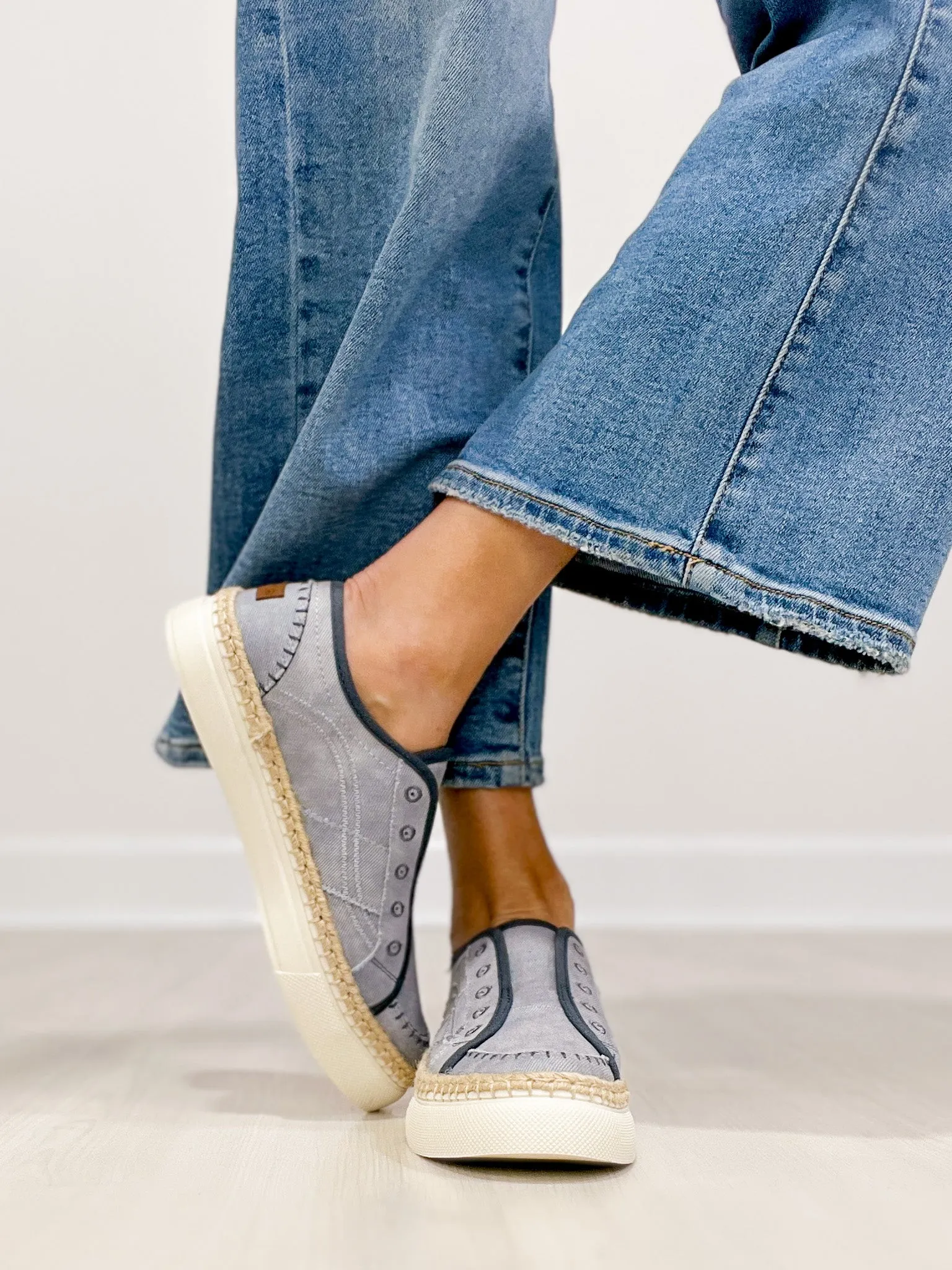 Blowfish No Chill Slip-On Tennis Shoes in Raindrop