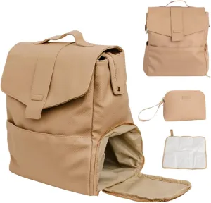Breast Milk Storage Bag with Cooler Pocket, Insulated Tote (Regular), Sand