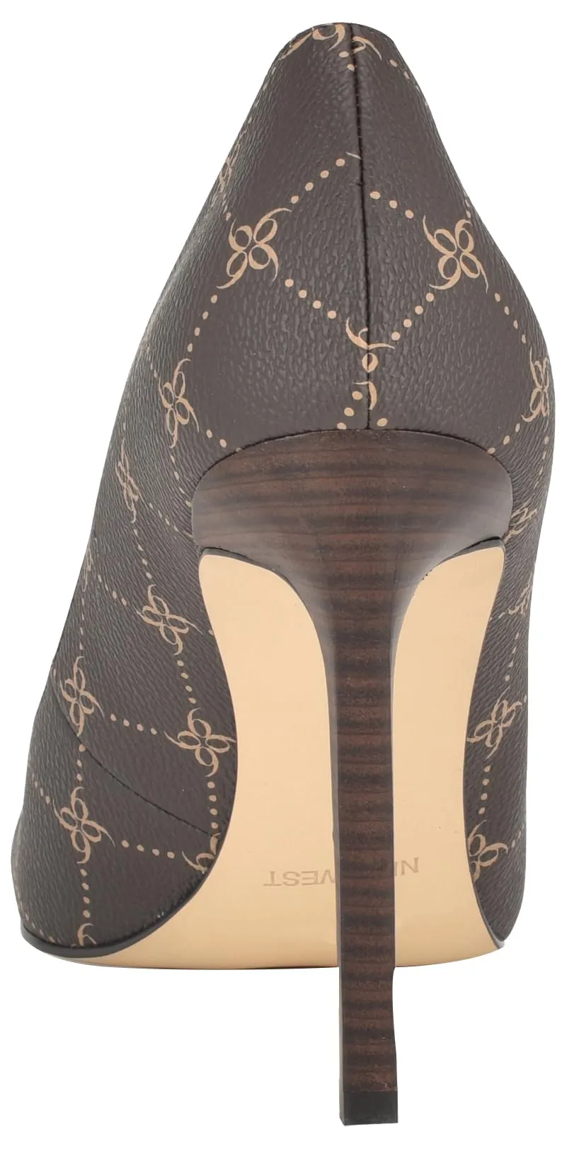 Brown Slip Dark Nine Tatiana Stiletto Toe Creative Fashion Early-bird special Pointed Dress Pump West Shoes On