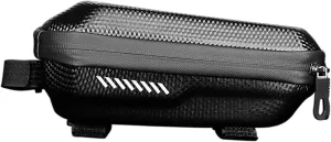 Brrnoo Top Tube Bag, Rainproof Front Beam Bag with Dual Zipper for Easy Access, Frame Pouch for Essentials Storage, Cycling Accessories Pouch for Mountain Road