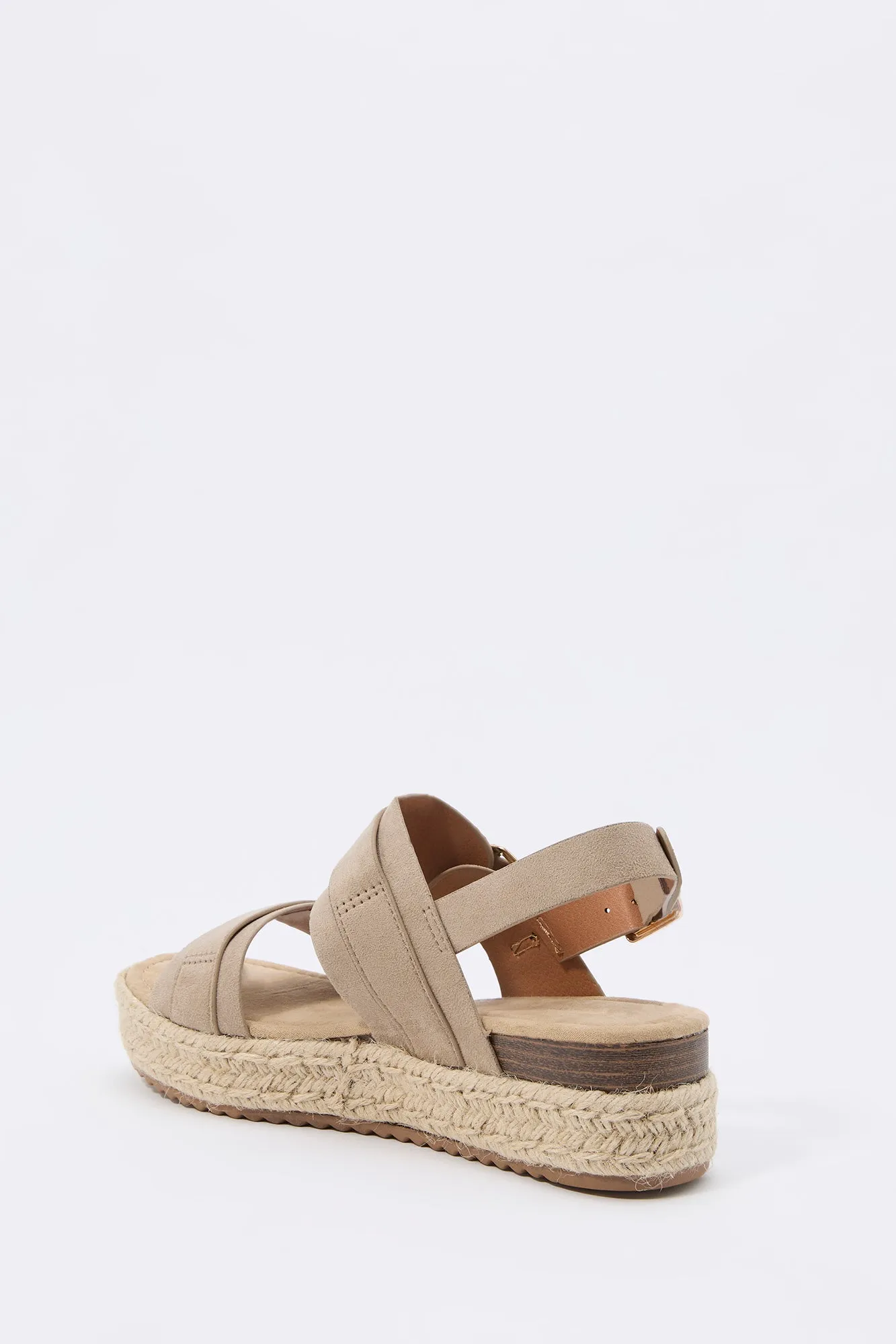 Buckled Espadrille Sandal
