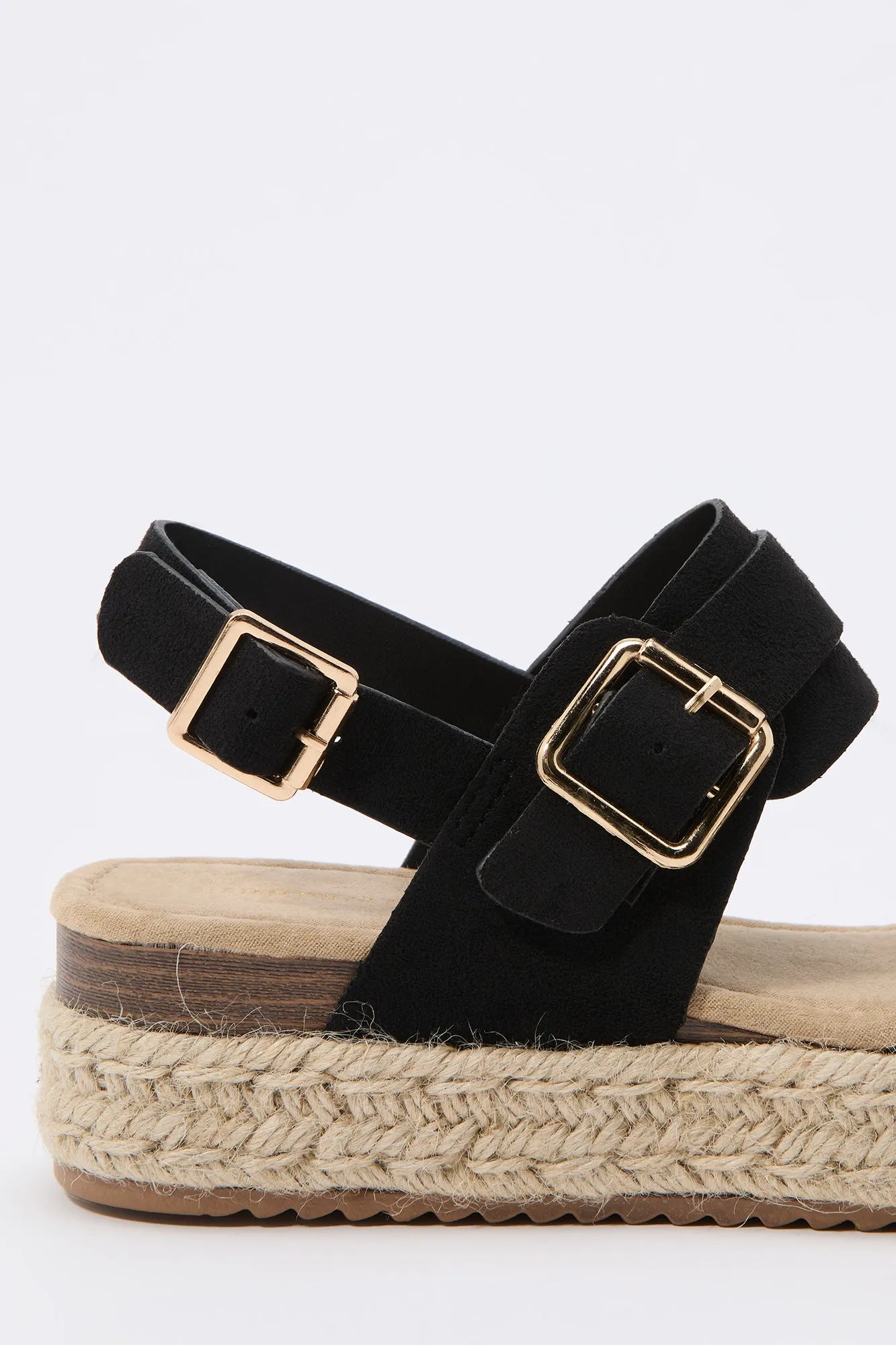 Buckled Espadrille Sandal