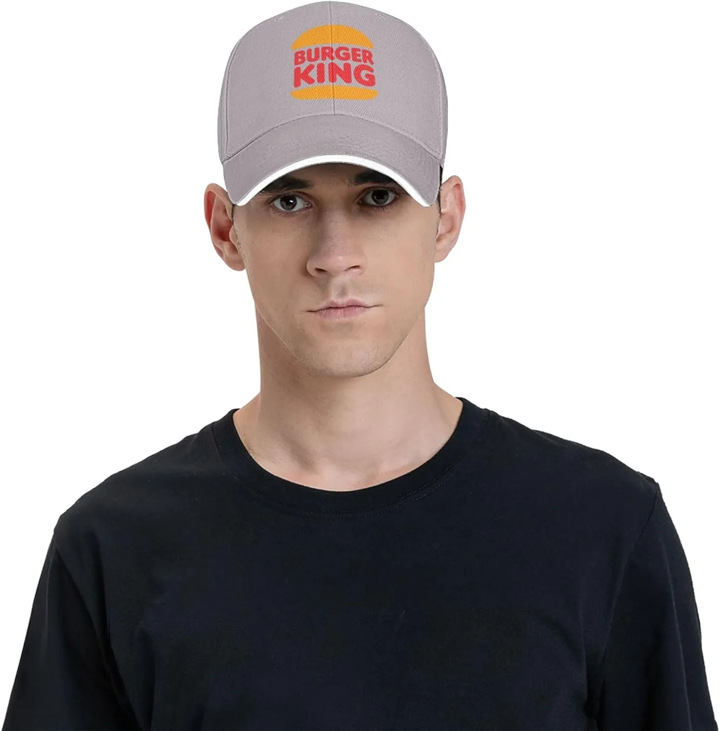 Burger King Baseball Cap Men's Golf Hats Women's Dad Hat Washable Adjustable