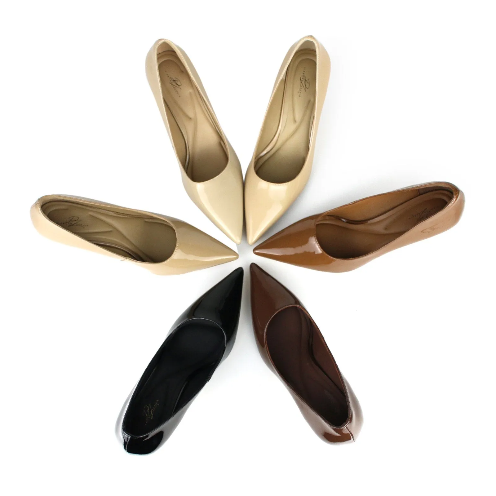 Caramel Tiffany Patent Leather Pump