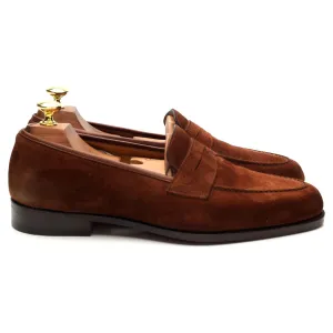'Chadwick' Snuff Brown Suede Loafers UK 7.5 EX