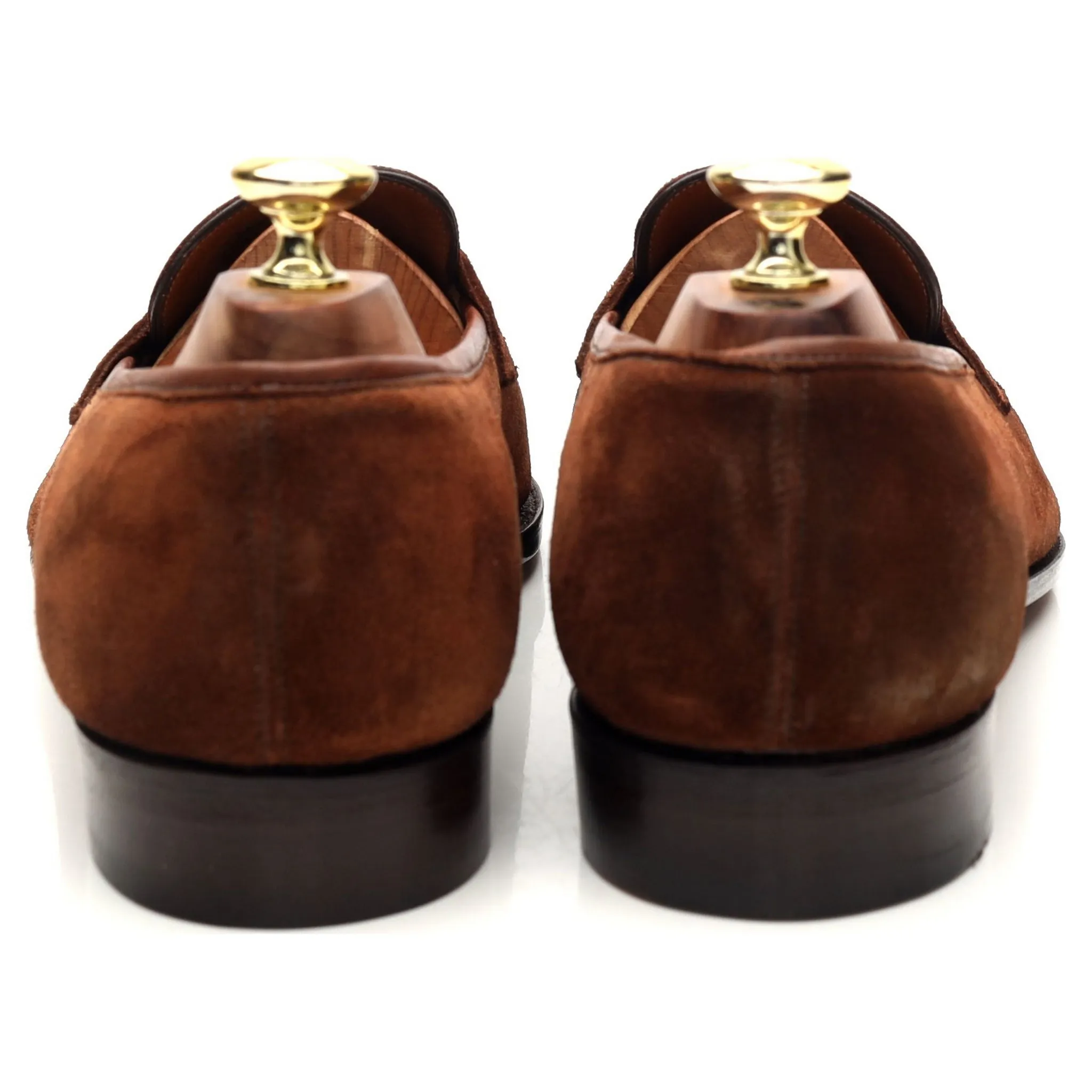 'Chadwick' Snuff Brown Suede Loafers UK 7.5 EX