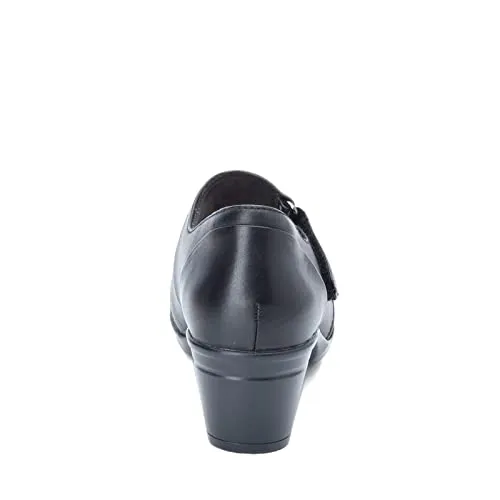 Clarks Emslie Lulin Pump, Black Leather, 8.5 Wide
