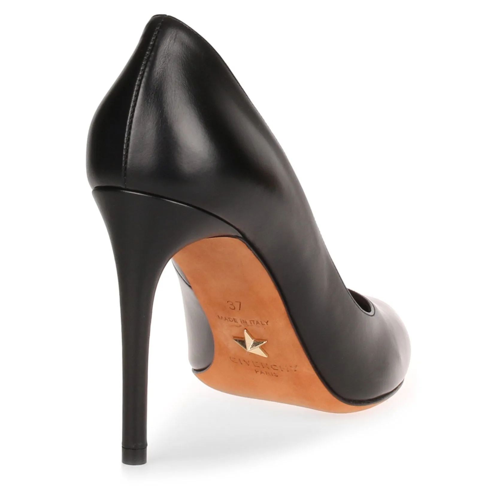 Classic 100 black leather pump