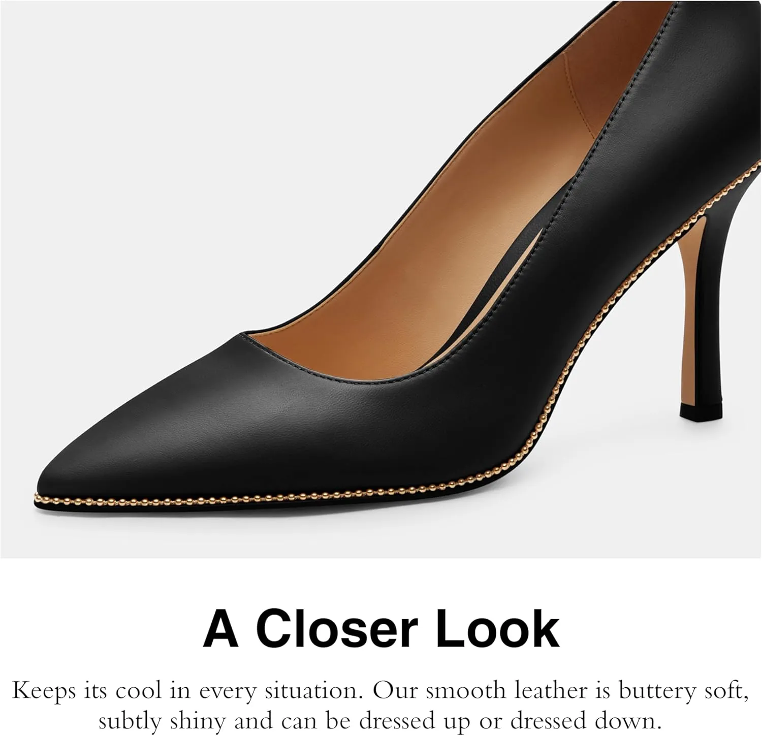 Coach Samantha Leather Pump