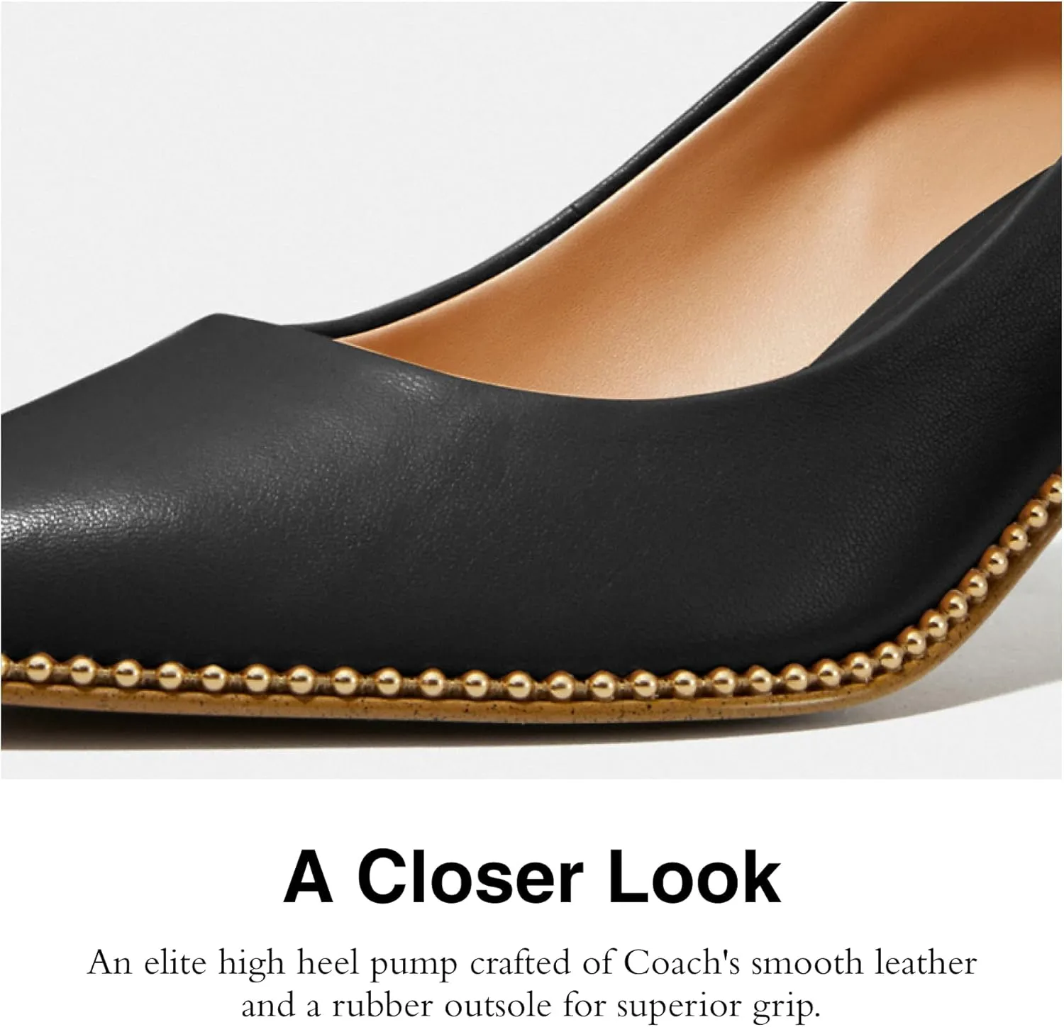 Coach Women's Jackie Leather Pump