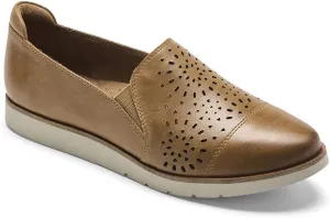 Cobb Hill Women's Rockport Laci Gore Slip On Loafer Honey Leather 10 W