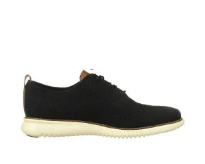Cole Haan Mens 2.0 Zerogrand Stitchlite Oxford Black/Ivory C27568