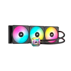 Corsair iCUE H170i Elite CAPELLIX XT Liquid CPU Cooler - Three AF140 RGB Elite Fans - 420mm Radiator - Intel® LGA 1700, 1200, 115X, 2066, AMD® AM5, AM4 - Included iCUE Commander CORE - Black (Renewed)
