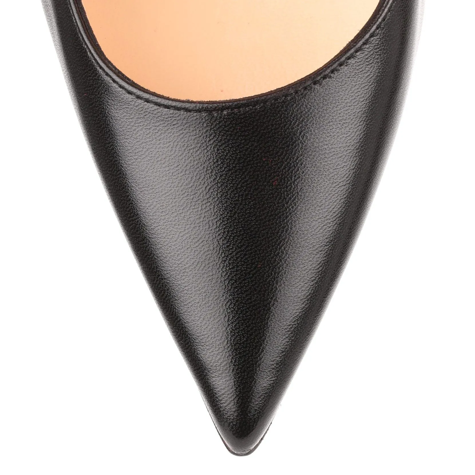 Decoltish 100 black nappa leather pump