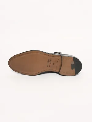 Double monk strap Nero