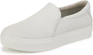 Dr. Scholl's Womens Madison Cloud Sneaker White Snake 7.5M