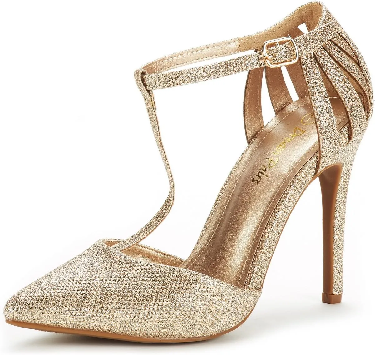 DREAM PAIRS Women's Oppointed-Mary Pump Shoe
