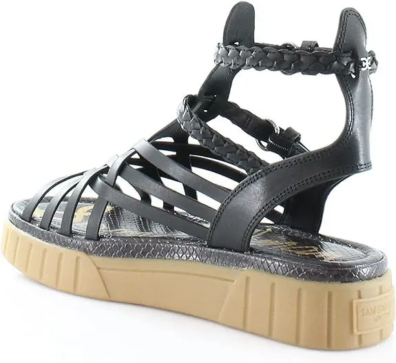 Edelman Ankle Functional Black Strap Sandal Platform Wedge Full product lineup Geana Braided Gladiator Sam