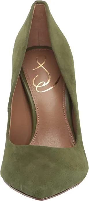Edelman Thyme Toe Wide Hazel On Slip Pointed Heel Sam Dried Pumps Stiletto Verified Discounted shipping