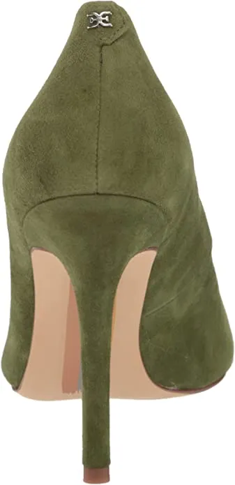 Edelman Thyme Toe Wide Hazel On Slip Pointed Heel Sam Dried Pumps Stiletto Verified Discounted shipping