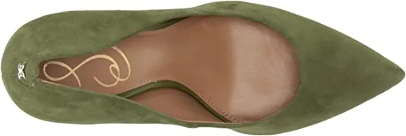 Edelman Thyme Toe Wide Hazel On Slip Pointed Heel Sam Dried Pumps Stiletto Verified Discounted shipping