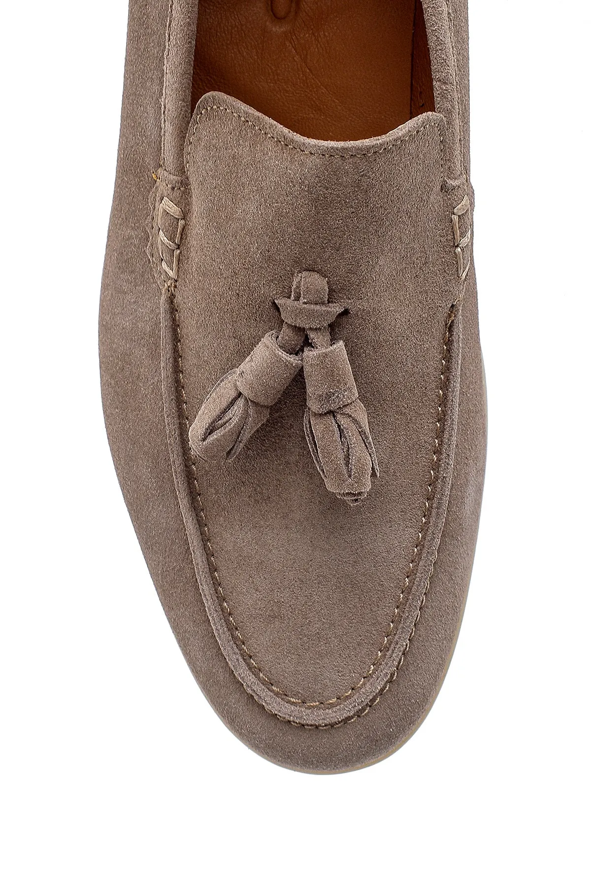 Erkek Süet Deri Loafer