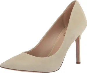 Fashion Invitation-only sale Loved by customers Edelman Pistachio Hazel Pumps Sam Stiletto Toe Slip Heel Pointed On Leather