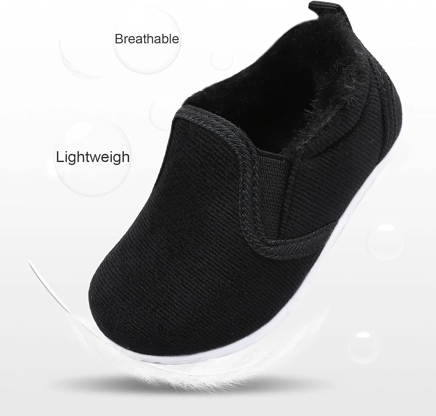 FEETCITY Unisex Baby Shoes Boys Girls Sneakers Infant Slip On First Walking Shoes Toddler Casual Star Sneaker Crib Shoes