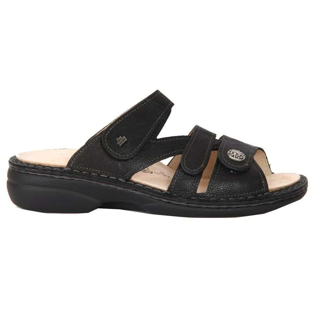 Finn Comfort Ventura Leather Women's Slip-On Sandals