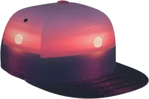 Fireworks Pattern Hip hop caps, Fashion Baseball Cap for Men Adjustable Flat Bill Brim Dad HatsBaseball Cap