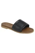Flat Slip On Open Toe Sandal